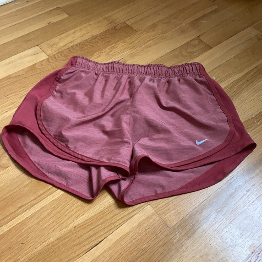 pink nike shorts
